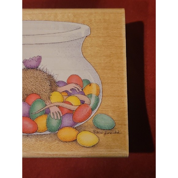 House Mouse SWEET SENSATION Rubber Stamp 4” X 3” HMJR 1094 Year: 2010 - Picture 2 of 7